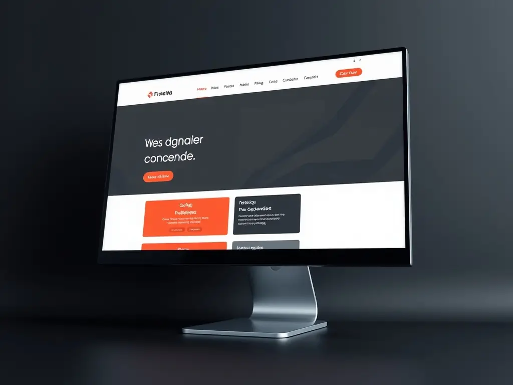 A modern website design showcasing a clean layout, responsive design, and user-friendly navigation, reflecting Refreshed Website's expertise in creating visually appealing and functional websites.