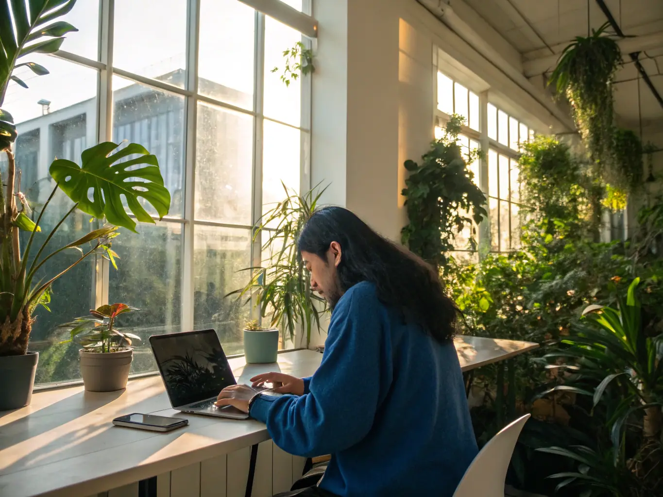 A developer working on clean, efficient code on a computer screen, symbolizing web development services for small businesses.